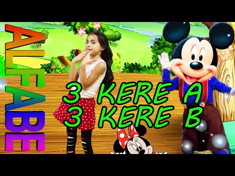 3 Kere aaa 3 Kere bbb Alfabe Şarkısı Remix Adasu TV