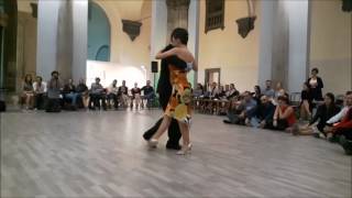 Esibizione di Claudio Coppola e Luciana Muzio in El Porteno di Francisco Canaro al Wonder Tango Embr