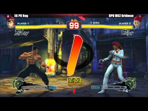 SSF4 AE2012 Loser's Final EG PR Rog vs RPD MCZ Gridman - East Coast Throwdown V
