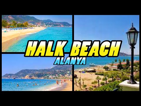 Alanya municipal beach walking tour