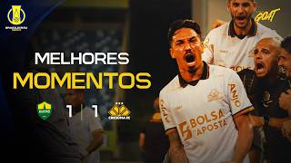 CRICIÚMA MARCA NOS ACRÉSCIMOS E EMPATA COM CUIABÁ NO BRASILEIRÃO SÉRIE B!