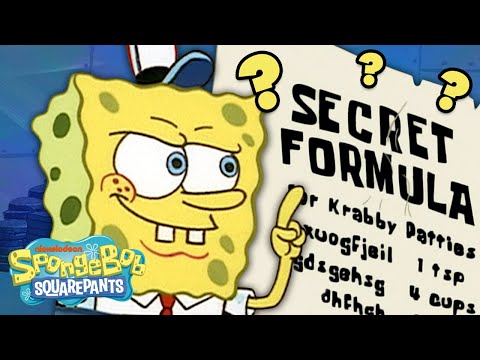 クラビーパティについての6 UNANSWERED QUESTIONS ❓？スポンジボブ (6 UNANSWERED QUESTIONS about the Krabby Patty ❓? SpongeBob)