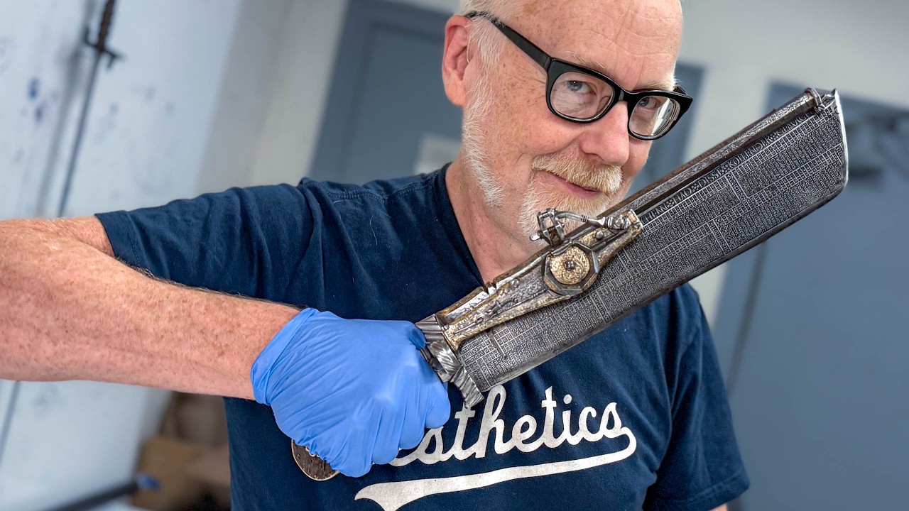 Adam Savage Meets Centuries-Old Combination Weapons!!!!!