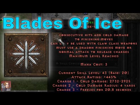 D2R Skills & Abilities - Blades Of Ice, Martial Arts (Assassin)