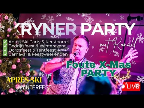 KRYNER PARTY mit Ronald – 365 Tage Oktoberfest & Winterse Après-Ski sfeer! 🍺🎤 Schirmbar BAILA