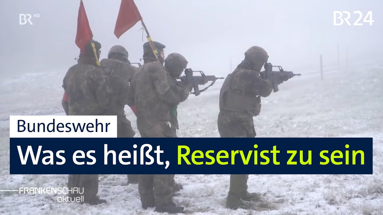 Reservisten bei der Bundeswehr: Vor Ort am Truppenübungsplatz | BR24