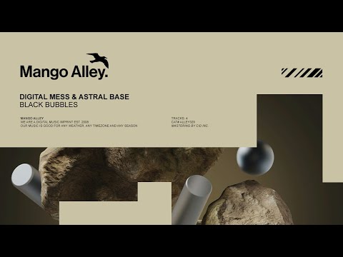 DIGITAL MESS & ASTRAL BASE Black Bubbles