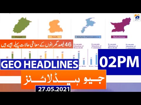Geo Headlines 02 PM | 27th May 2021