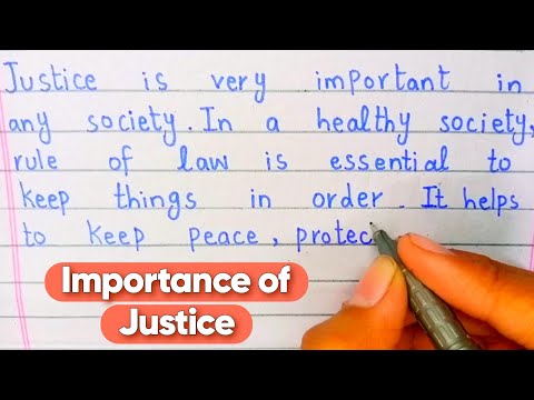 Importance of justice essay in english | Importance of justice essay 10 lines | paragraph on Justice