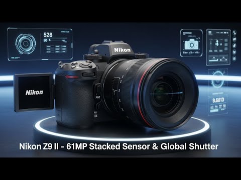 Nikon Z9 II: 61MP Stacked Sensor & Global Shutter Leaked!