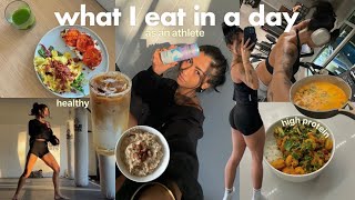 what I eat in a day *as an athlete* | realistic high protein & healthy meals