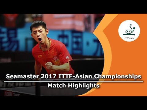 2017 Asian Championships Highlights: Zhang Jike vs Yuya Oshima (R16)