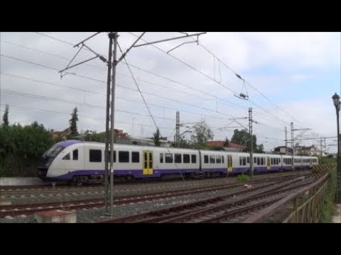 SIEMENS passenger trains at Katerini 🇬🇷 (4.8.2020)