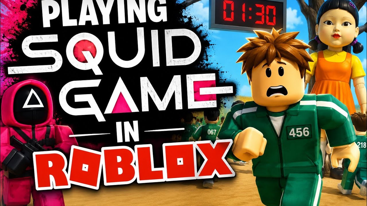 Playing SQUID GAME in ROBLOX 😱 | Roblox Squid Game Gameplay | Funny & Intense Challenge