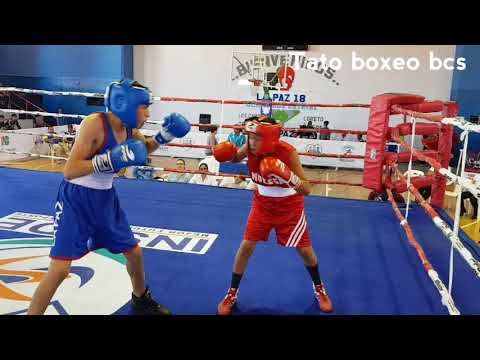 Gabriel Lopez MLG Vs Jesús Rosales LPZ Estatal La Paz 2018 día 2 Tato boxeo bcs