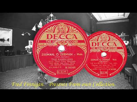 Ramblers, The(v Marcel Thielemans en Jany Bron) - Zeeman, O Zeeman(1950)