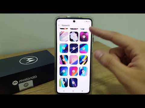 How to add a wallpaper on the Moto G50