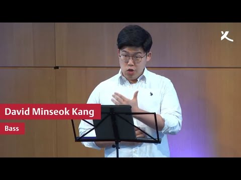 Meisterkurs mit Christiane Karg – David M. Kang, Internationales Opernstudio der Staatsoper Hamburg