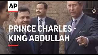 UK: KING ABDULLAH OF JORDAN MEETS PRINCE CHARLES