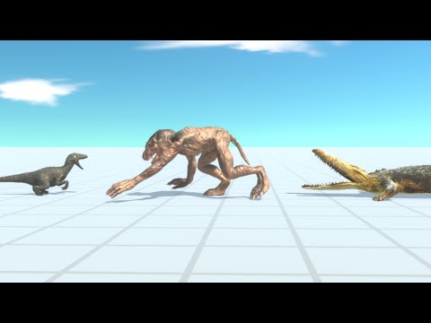 VELOCIRAPTOR & CROCODILE vs EVERY UNIT - Animal Revolt Battle Simulator