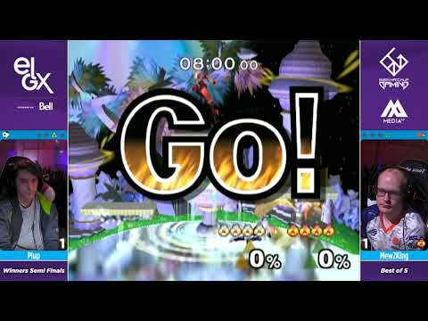Plup vs Mew2King - EGLX 2018 - Melee Winners Semis