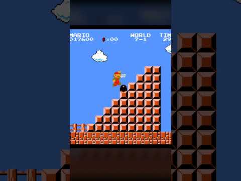 1UP Trick Locations in Super Mario Bros! 😮