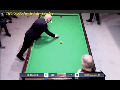 METRANGOLO vs MINELLI - 1^PROVA BILIARDO BTP 2016/17 DESIO