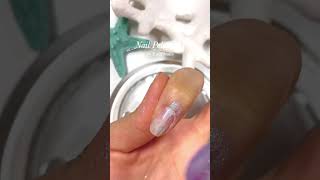 ネイルポリッシュでマーブルアート