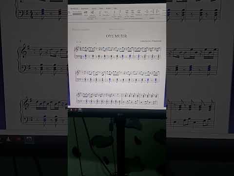 Oye mujer de ke personaje en partitura