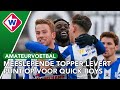 Samenvattingen van Quick Boys, Rijnsburgse Boys en Scheveningen