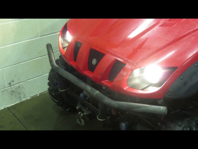 Engine Radiator Cooling 2007 Yamaha Rhino 660 YXR660FAEX 4x4 Exploring 797A 6