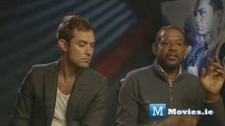 Jude Law fights back at Charlie Brooker & Marina Hyde - Repo Men Interview with Forest Whitaker