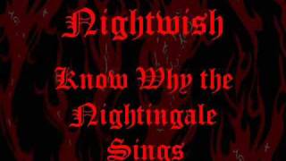 Nightwish - Know the Nightingale Sings