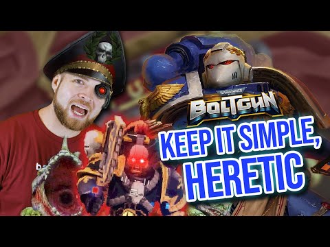 Warhammer: BOLTGUN | Keep it simple HERETIC