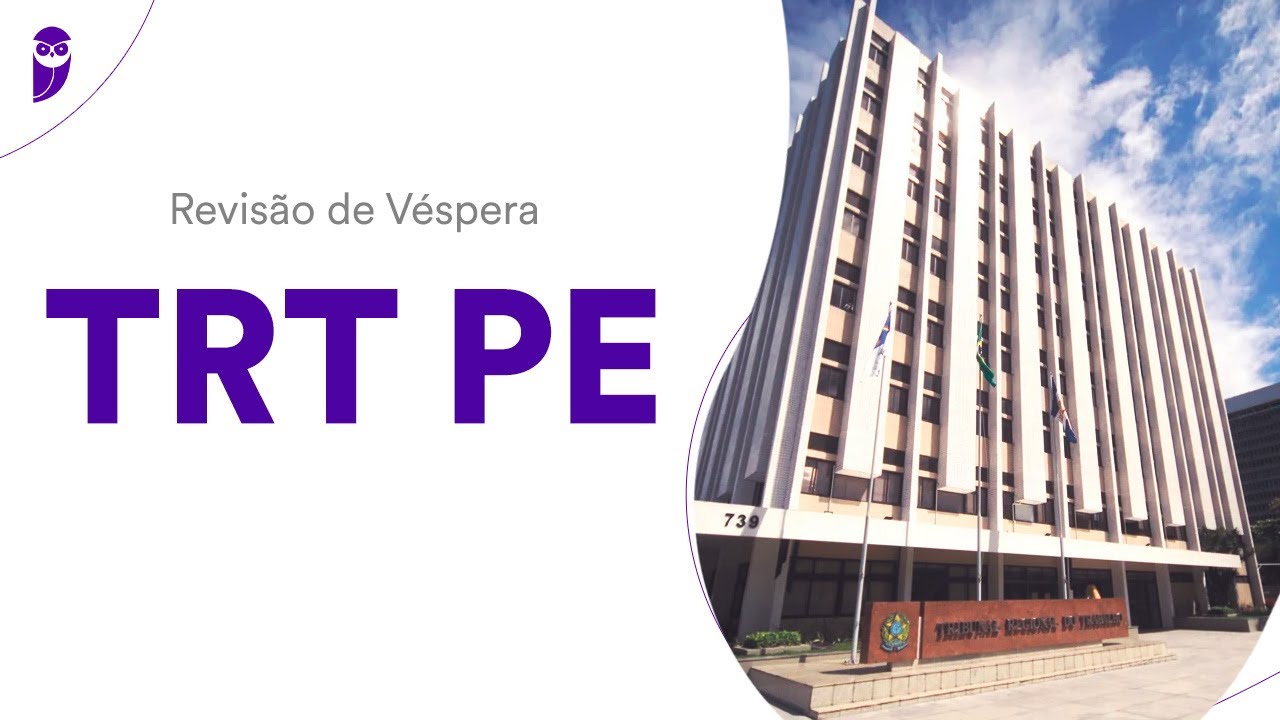 Revisão de Véspera TRT PE