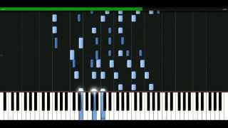 Michael Buble - The summer wind [Piano Tutorial] Synthesia | passkeypiano