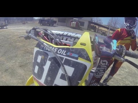 MotoSport Helmet Cam: Aaron Lampi - MotoX Compound