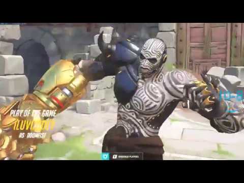 Overwatch Doomfist God Brandito Predator Of Eichenwalde With 44 Elims