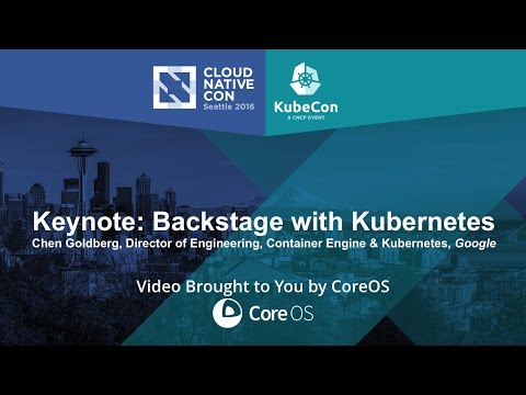 Keynote: Backstage with Kubernetes by Chen Goldberg, Google