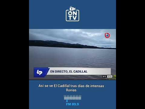 Así se ve El Cadillal tras días de intensas lluvias