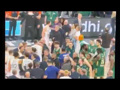 Παναθηναϊκός-Φενέρ 83-85: Επεισόδια-σύρραξη, Λεσόρ μαινόμενος & επίθεση σε Μπάλντγουιν στη λήξη!