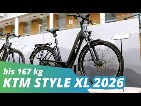 Extra stabiles Trekking E-Bike 👉 KTM Macina Style 820 XL Di2 2026