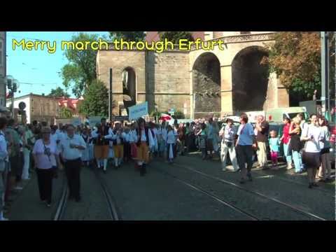 Danetzare 2011-Erfurt, Umzug