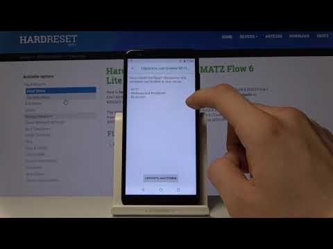 Как сбросить настройки сети Kruger&Matz Flow 6 lite. Как починить Wi-Fi, Bluetouth