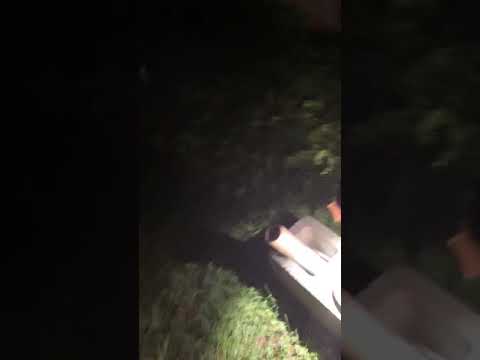 Fire cracker hits house almost catches fire