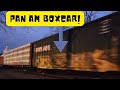 Norfolk Southern Mixed Freight With Pan AM Boxcar Sighting