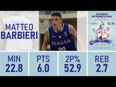 Matteo Barbieri - 2018 U15 Tournoi International De L'Amitié