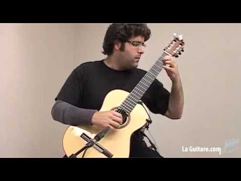 Karl Marino plays a Vorreiter Traditional Classical Guitar