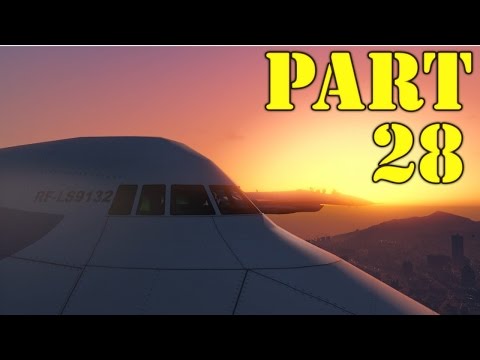 Grand Theft Auto 5 Gameplay Walkthrough Part 28 - Minor Turbulence (PS4)