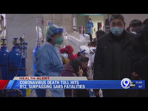 Coronavirus has a higher death toll than the SARS outbreak of 2002